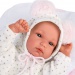 Llorens: Bimba 35cm-es kislány baba rózsaszín fészekhintában