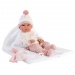 Llorens: Bimba 35cm-es kislány baba takaróval