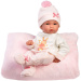 Llorens: Bimba 35cm-es újszülött baba párnával