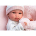 Llorens: Bimba 35cm-es újszülött baba cumisüveggel és takaróval