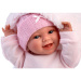 Llorens: Chloe 38cm-es síró baba hálózsákkal
