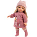 Llorens: Elena 35cm-es baba rózsaszín szettben