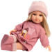 Llorens: Elena 35cm-es baba rózsaszín szettben