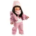 Llorens: Divat ikon 40cm-es Gréta baba rózsaszín kabátban