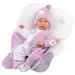 Llorens: Lalo Llorón 42cm-es síró újszülött baba pillangó formájú pólyában