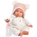 Llorens: Lara 38cm-es síró baba macifüles sapkában