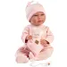 Llorens: Mimi Llorana 42cm-es baba hanggal rózsaszín pizsamában