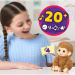 Little Live Pets: Mini Maki Pepi Peach interaktív krém majom