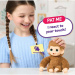 Little Live Pets: Mini Maki Pepi Peach interaktív krém majom