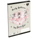 ICO: LizzySuli Lovely Ballerina Tiny Dancer 3. osztályos vonalas füzet A/5 12-32
