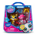 Littlest Pet Shop: Dupla kisállat figura csomag S5 - Kaméleon és Jaguár