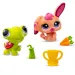 Littlest Pet Shop: Relay Racers - Teknős és Nyuszi figura csomag 2. Széria