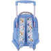Luna: Disney Stitch 2 rekeszes gurulós ovis hátizsák 27x10x31 cm