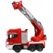 RC Távirányítós emelőkosaras tűzoltóautó vízágyúval 1/24-es méretarány 27 MHz 30cm