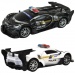 RC Távirányítós rendőr sportautó fénnyel kétféle változatban 1/20-as méretarány 20cm
