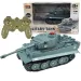 RC Távirányítós Német Tigris tank élethű funkciókkal 1/30-as méretarány 2,4GHz 30cm