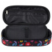 Disney Stitch Aloha fekete színű ovális tolltartó PC01 23x9,5x6 cm