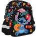 Disney Stitch Aloha fekete színű ovis hátizsák 29x22x9 cm