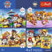 Mancs Őrjárat - 4 x 88 db-os Premium Plus Kids puzzle - Trefl