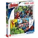 Marvel Bosszúállók Supercolor 2 az 1-ben puzzle 2x60db-os - Clementoni