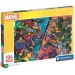 Marvel Hősök csatája 104db-os super puzzle - Clementoni