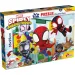 Marvel Spidey 2 az 1-ben 24db-os puzzle és színező 35x25cm - Lisciani