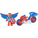 Marvel Vasember és csodálatos barátai - Amerika kapitánya és Super Bike járműve - Hasbro