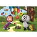 Mása és a medve: Mása barátai puzzle 100db-os - Trefl