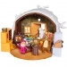Mása és a Medve: Téli Medvelak játékszett - Simba Toys