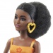 Barbie: Fashionista Retro stílus baba göndör fekete hajjal - Mattel