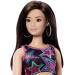 Barbie Fashionista Barátnők stílusos divatbaba csillagmintás ruhában - Mattel