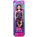 Barbie Fashionista Barátnők stílusos divatbaba csillagmintás ruhában - Mattel