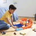 Hot Wheels: Duplasávos versenypálya 2db versenyautóval - Mattel