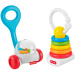 Fisher-Price: 2 db-os színes csörgőszett babáknak - Mattel