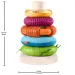 Fisher-Price: Sensory Rock-A-Stack™ gyűrűpiramis - Mattel