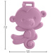 Fisher-Price: Mókás figurák Majom rágóka - Mattel