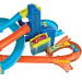 Hot Wheels: Szuper Szerpentin pályaszett 5db kisautóval - Mattel