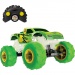 Hot Wheels: Monster Trucks - RC távirányítós sötétben világító Gunkster autó 18cm - Mattel