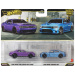 Hot Wheels: Deluxe 2018 Dodge Challenger SRT Demon és 2015 Dodge Charger SRT kisautó 2 db-os csomag 1/64 - Mattel