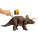Jurassic World: Kolosszális Triceratops dinoszaurusz figura hang effektekkel - Mattel