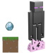 Minecraft: Enderman karakter figura játékszett - Mattel