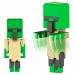 Minecraft Legends: Zombi mozgatható karakter játékfigura - Mattel
