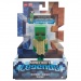 Minecraft Legends: Zombi mozgatható karakter játékfigura - Mattel