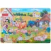 Maxi puzzle Farm állatokkal - D-Toys