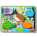 Touch &amp; Feel Erdei állatok fa tapintós kirakó - Melissa &amp; Doug