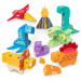Melissa &amp; Dough Blockables Dinoszauruszos építőjáték 69db-os