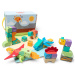 Melissa &amp; Dough Blockables Dinoszauruszos építőjáték 69db-os