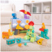 Melissa &amp; Dough Blockables Dinoszauruszos építőjáték 69db-os