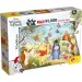 Micimackó 2 az 1-ben maxi 24db-os puzzle és színező 70x50cm - Lisciani