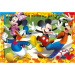 Mickey egér 2 az 1-ben 250db-os puzzle és színező 50x35cm - Lisciani